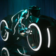 Image for article titled Tron Light Cycle Revealed Live At Flynn's Arcade!
